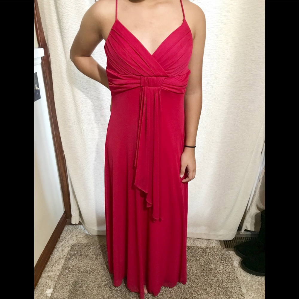 Spaghetti Strapped Formal Dress